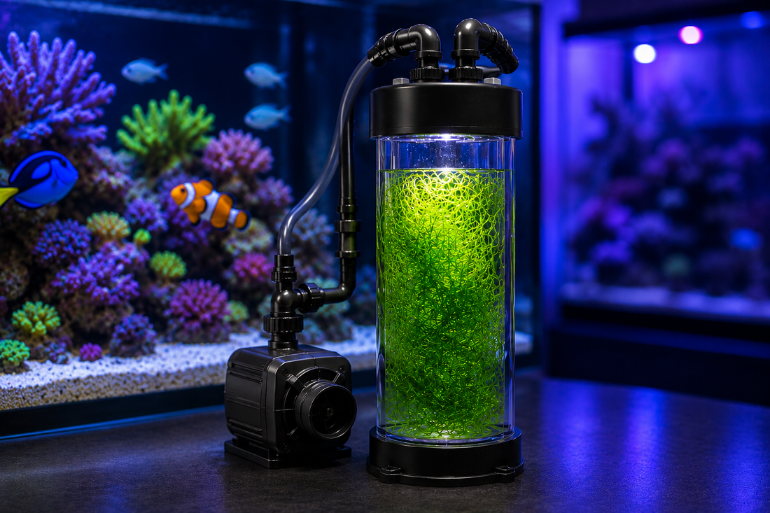 Saltwater Aquarium Algae Reactors: Essential Tools for a Healthy Reef Tank