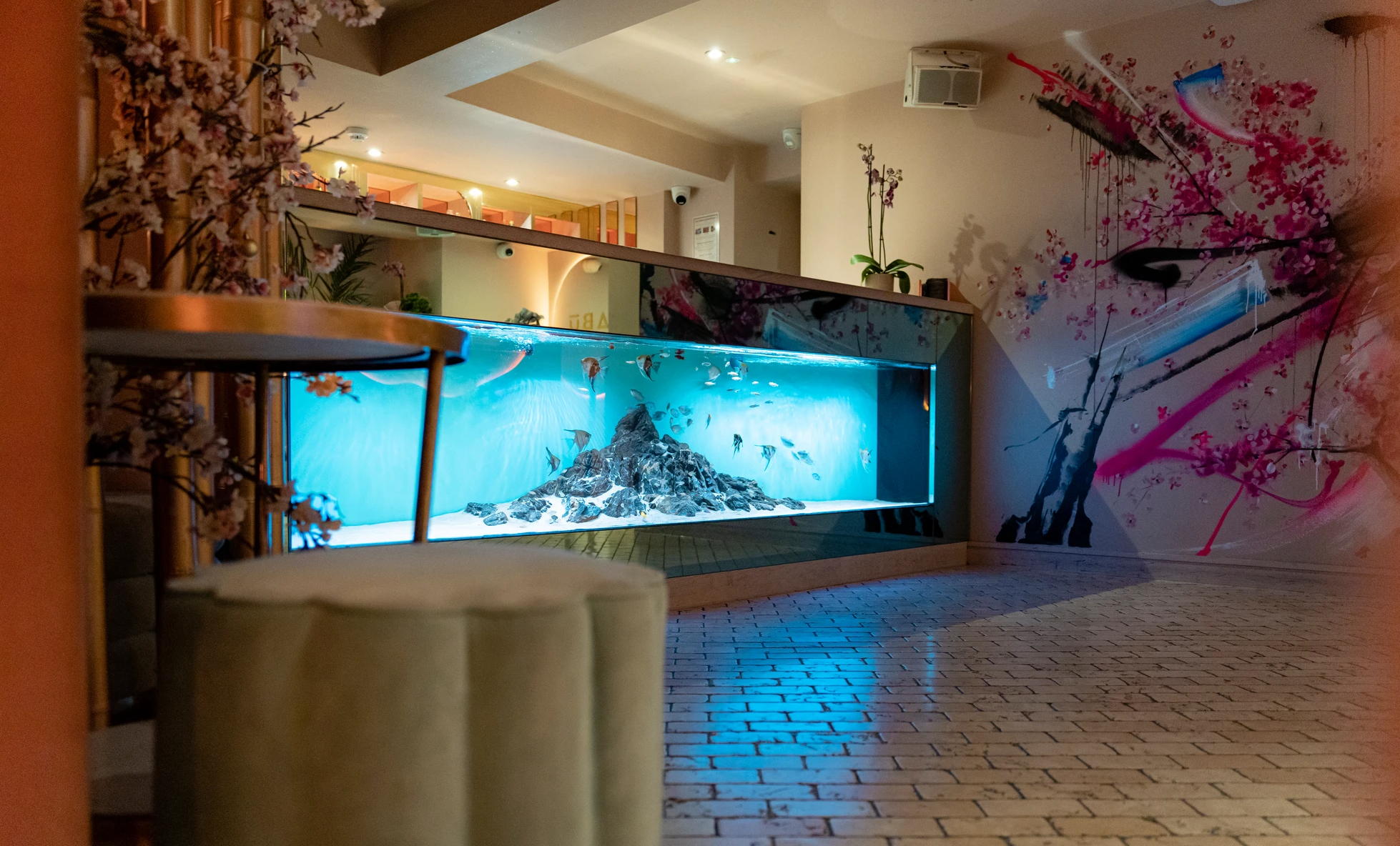 Bespoke Bar Aquarium