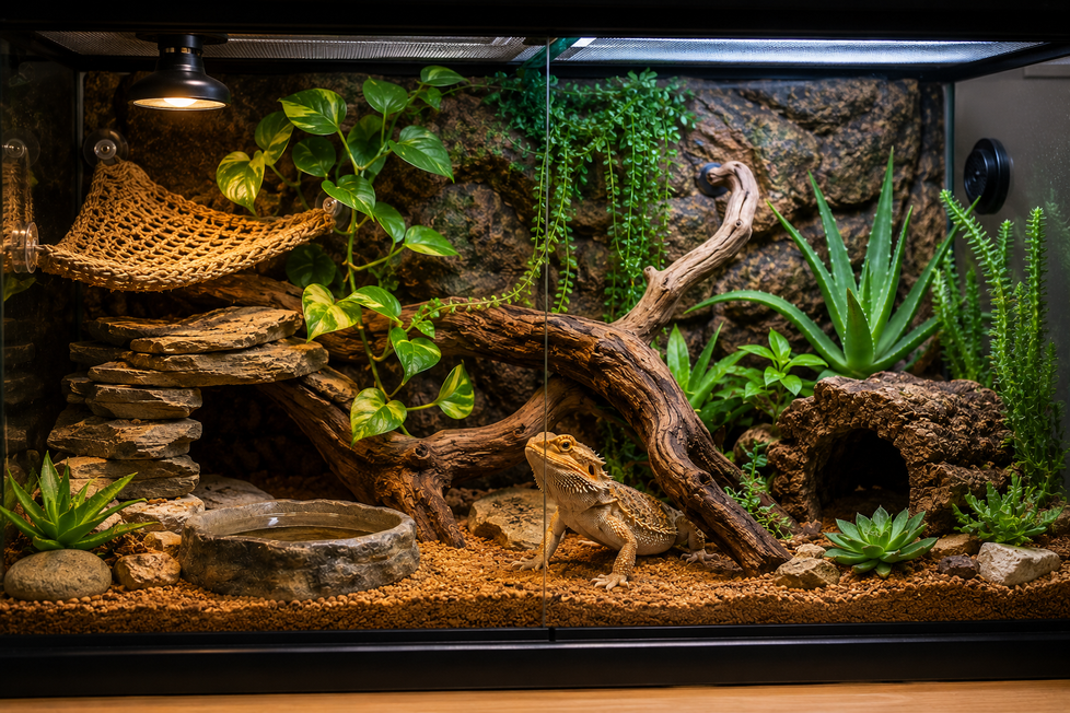 Setting Up a Reptile Vivarium: A Step-by-Step Guide