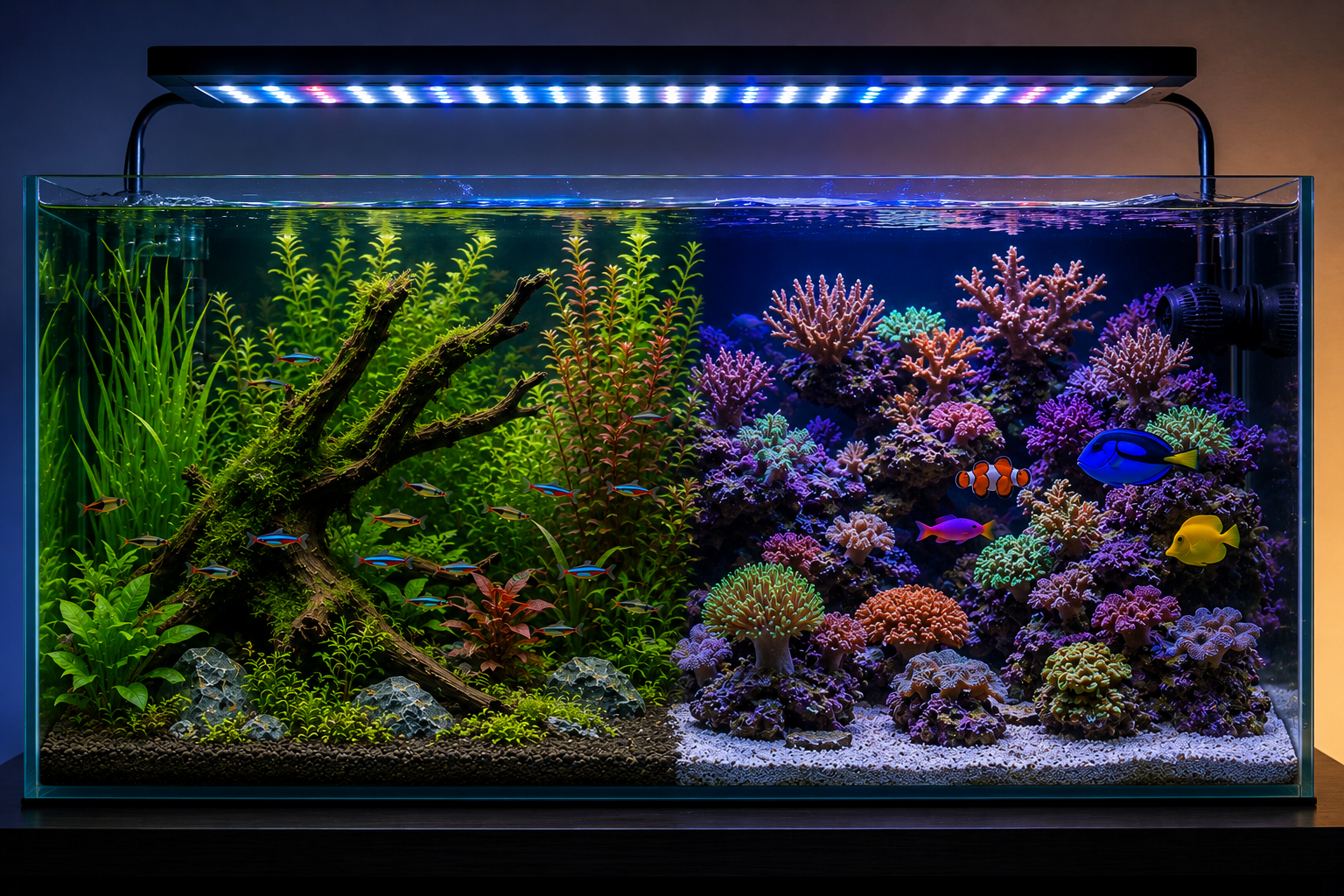 The Ultimate Guide to Setting and Maintaining the Perfect Lighting Schedule for Freshwater & M