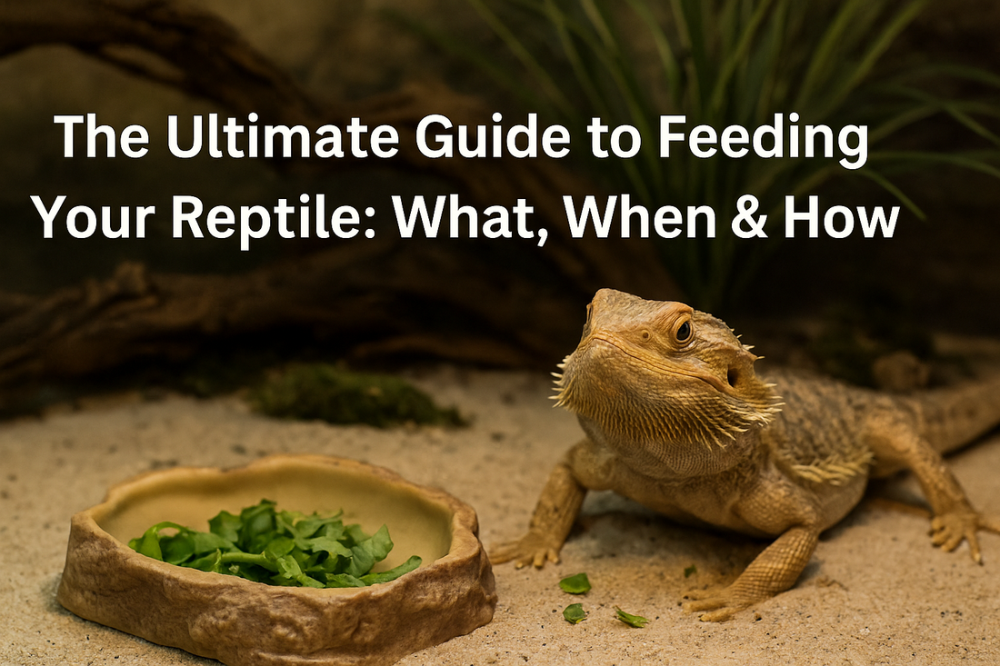 The Ultimate Guide to Feeding Your Reptile: What, When & How