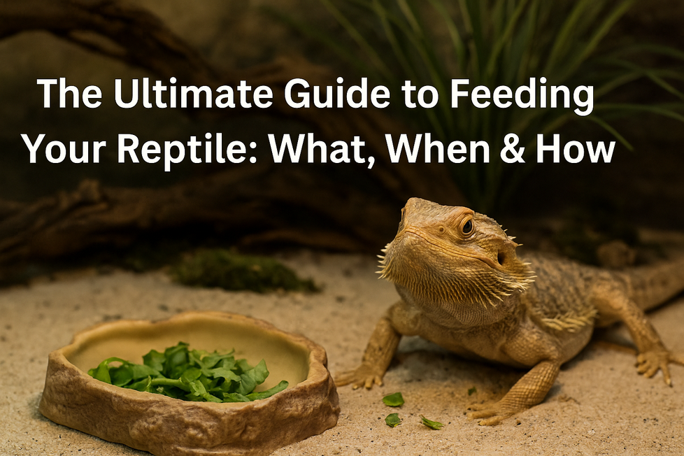 The Ultimate Guide to Feeding Your Reptile: What, When & How