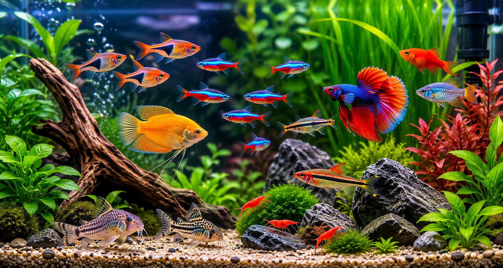 Top 10 Freshwater Fish for Your Aqua One Aquarium