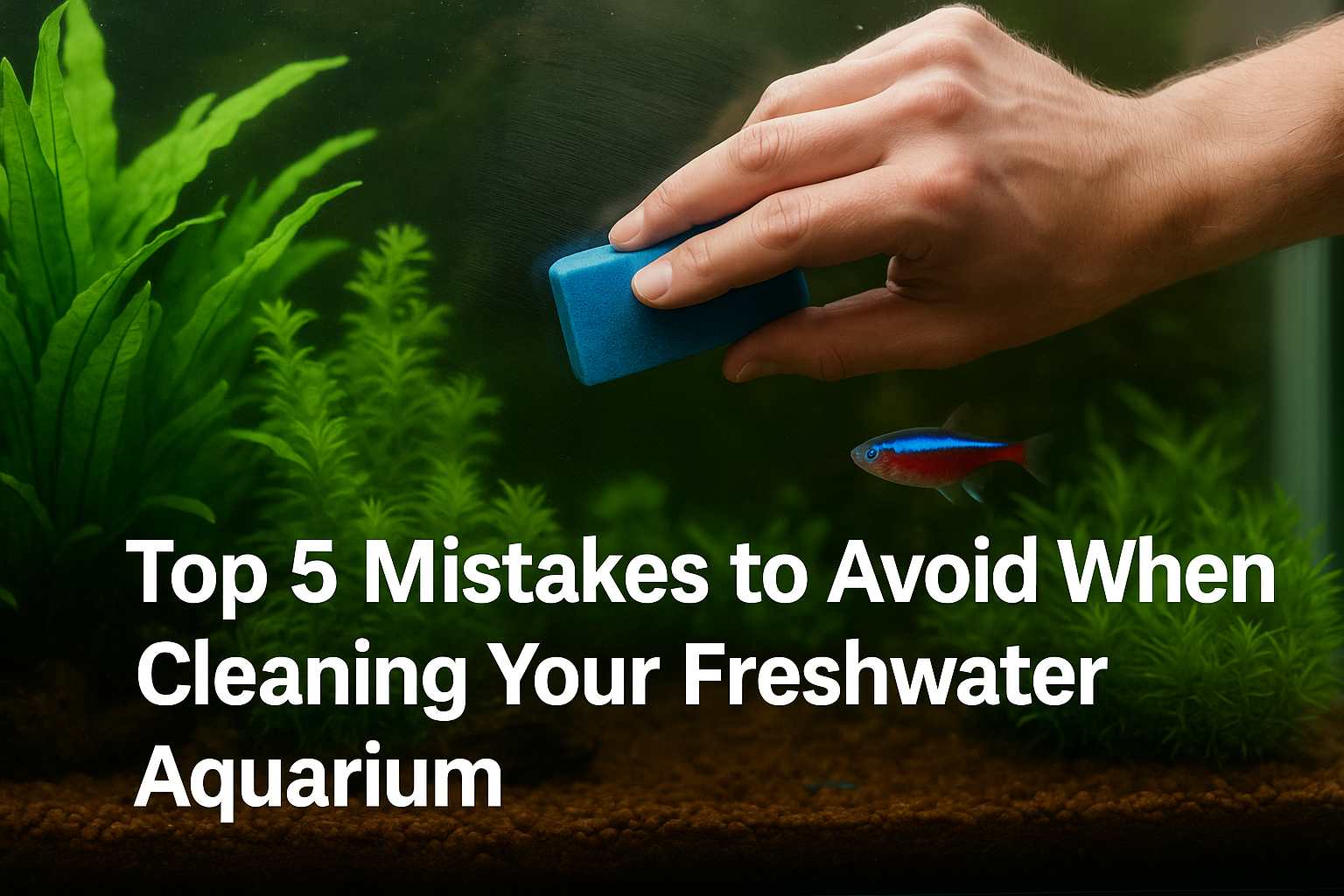 Top 5 Mistakes to Avoid When Cleaning Your Freshwater Aquarium ...