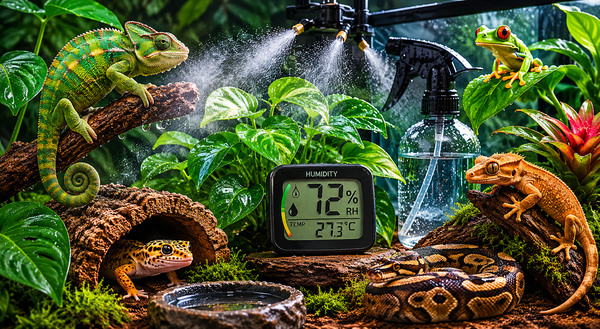 Reptile Humidity & Misting Guide: Creating the Perfect Environment for Healthy Reptiles