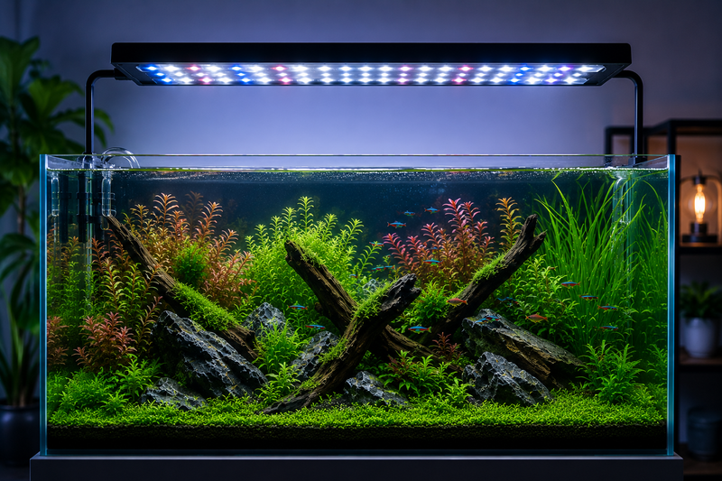 How to Choose the Right Aquarium Light: Spectrum, PAR & Colour Temperature