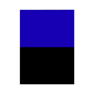 Aqua One Double Sided Poster Blue/Black 48cm Height (1m)