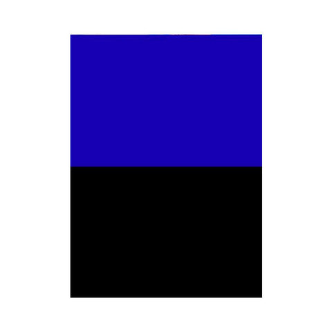 Aqua One Double Sided Poster Blue/Black 48cm Height (1m)