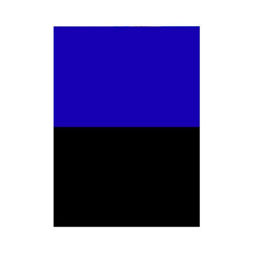 Aqua One Double Sided Poster Blue/Black 48cm Height (1m)