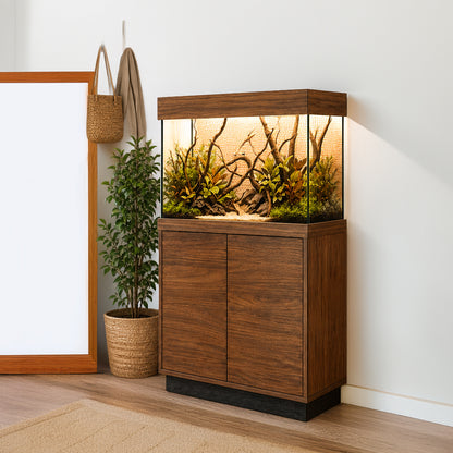 Aqua One OakStyle 145 Aquarium and Cabinet