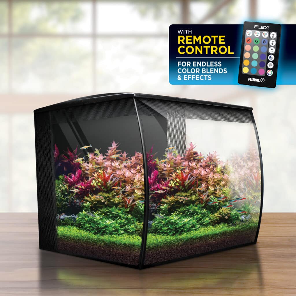 Fluval Flex 2.0 Aquarium Kit 34L (9 US Gal)