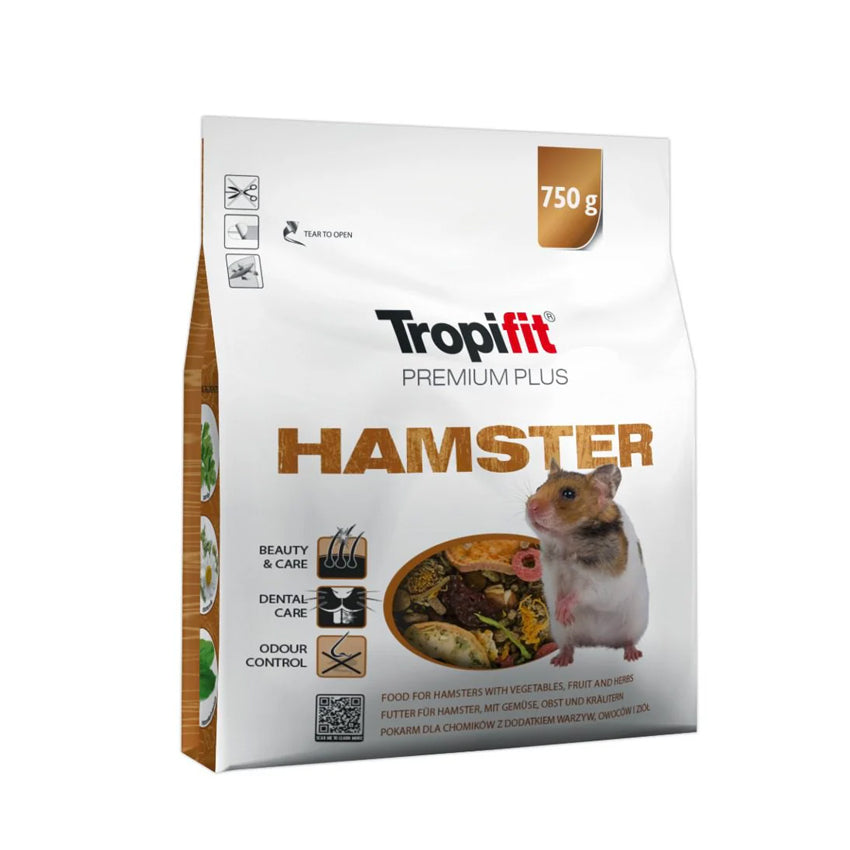 Tropifit Premium Plus Hamster 750g.
