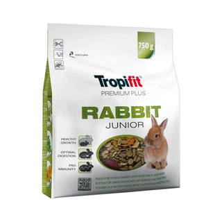 Tropifit Premium Plus Rabbit Junior Food.