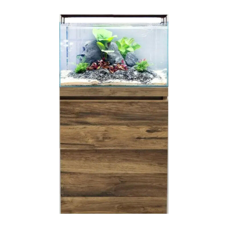 Fluval Visi-White 60 Aquarium and Cabinet - Hunton Oak