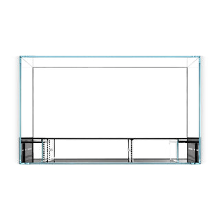 UNS Dual All-In-One 90A - 74.5 Gallon Dual AIO Rimless Aquarium