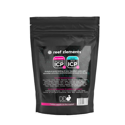 Reef Zlements ICP Advanced Test and RO Water