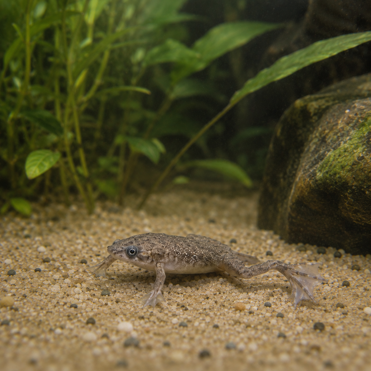 African Dwarf Frog Hymenochirus Boettgeri