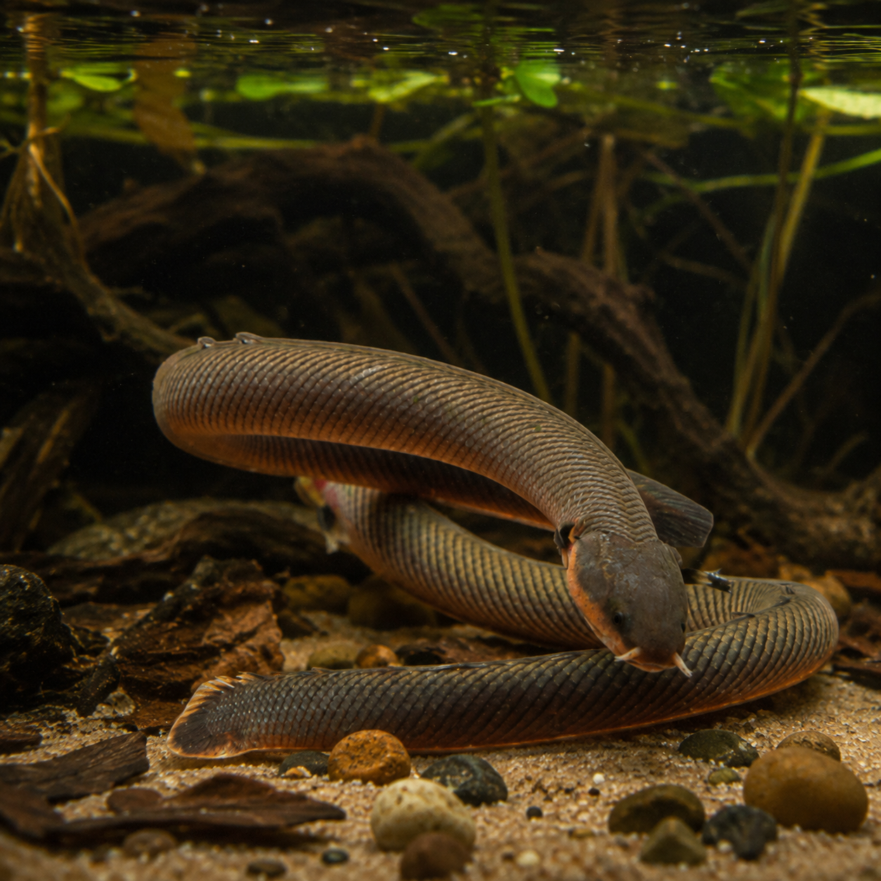 African Reed Fish Rope Fish