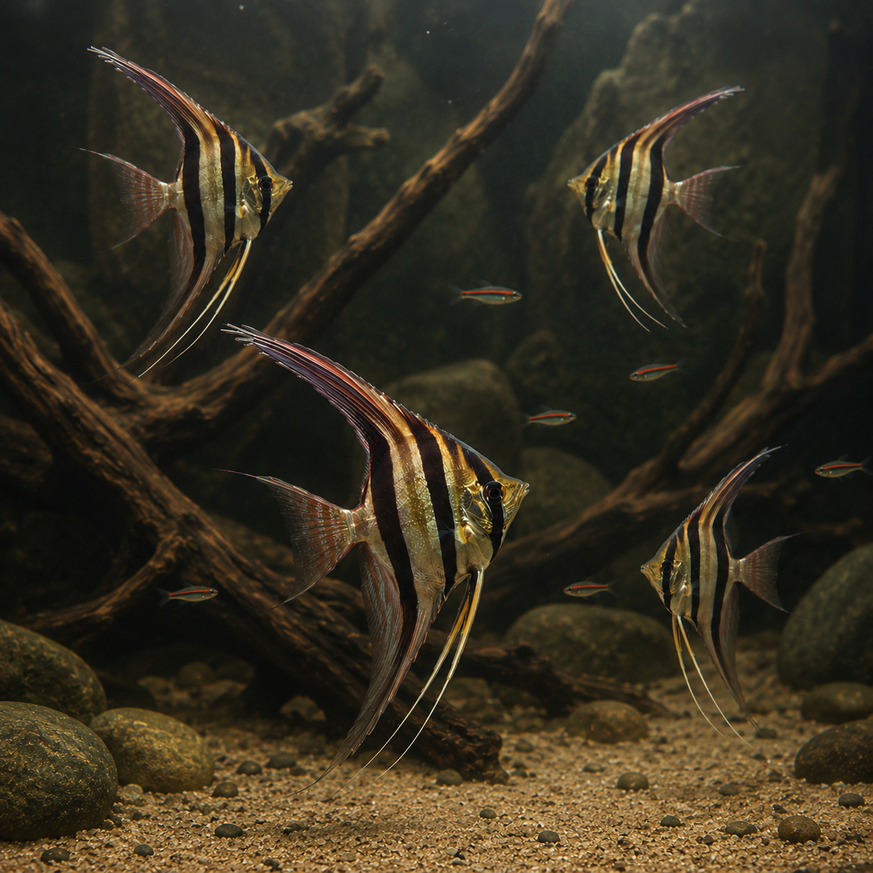 Altum Angelfish Orinoco Pterophyllum Altum
