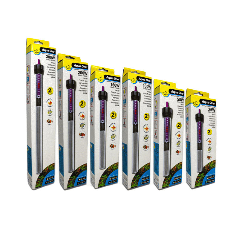 Aqua One Glass Aquarium Heater