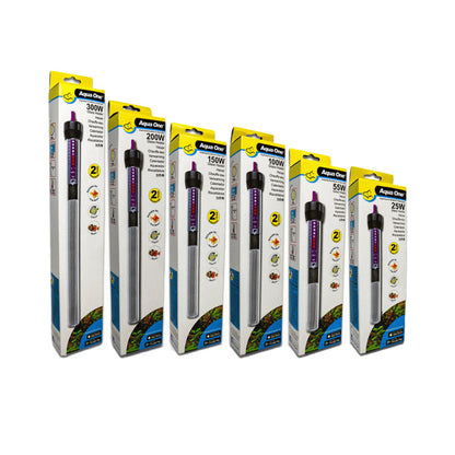 Aqua One Glass Aquarium Heater