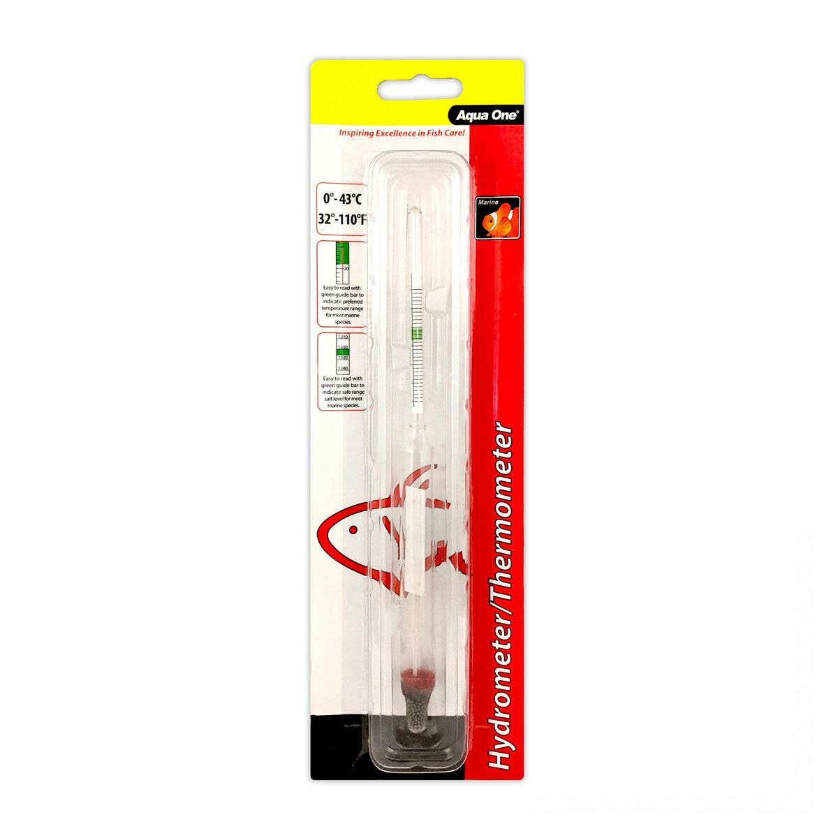 Aqua One Hydrometer with Thermometer