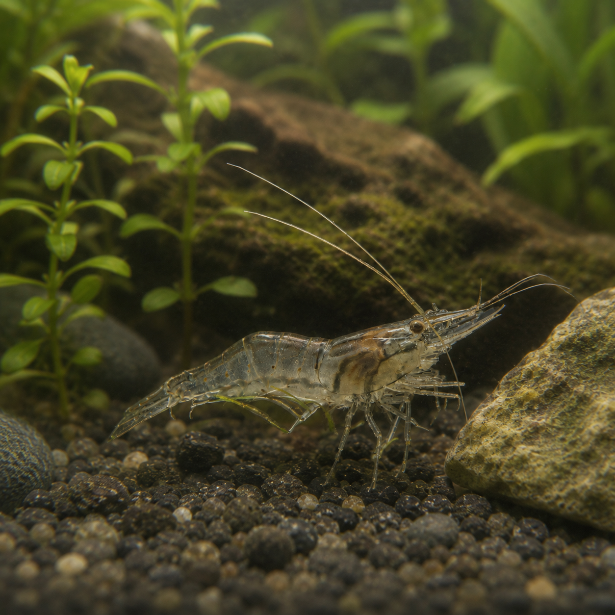 Asian Glass Shrimp
