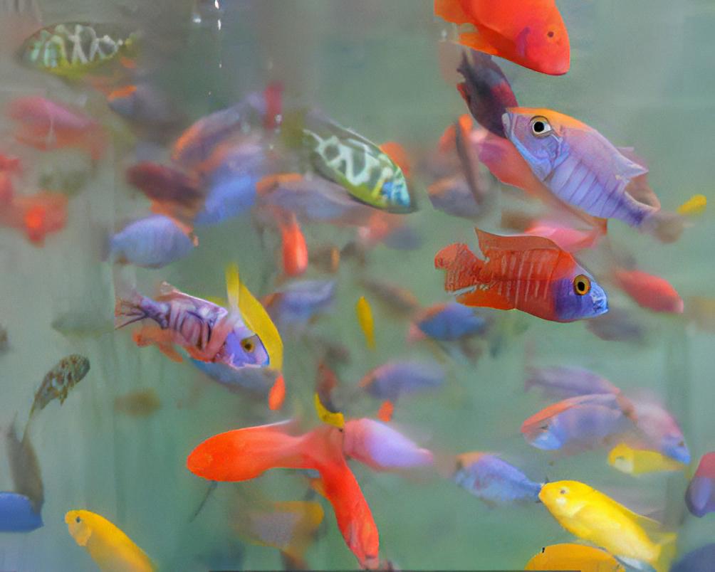 A1 Haplochromis Assorted 10 x Assorted Haplochromis Sp Malawi African Cichlids 4" -.