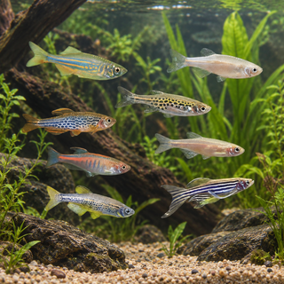 Assorted Danio Danio Rerio