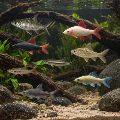 Assorted Freshwater Sharks