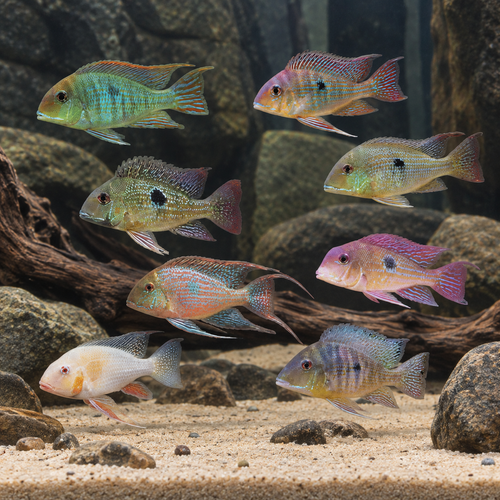 Assorted Geophagus