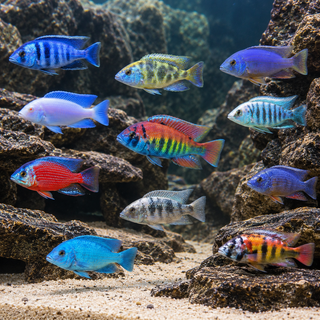 Assorted Haplochromis Sp Malawi African Cichlids