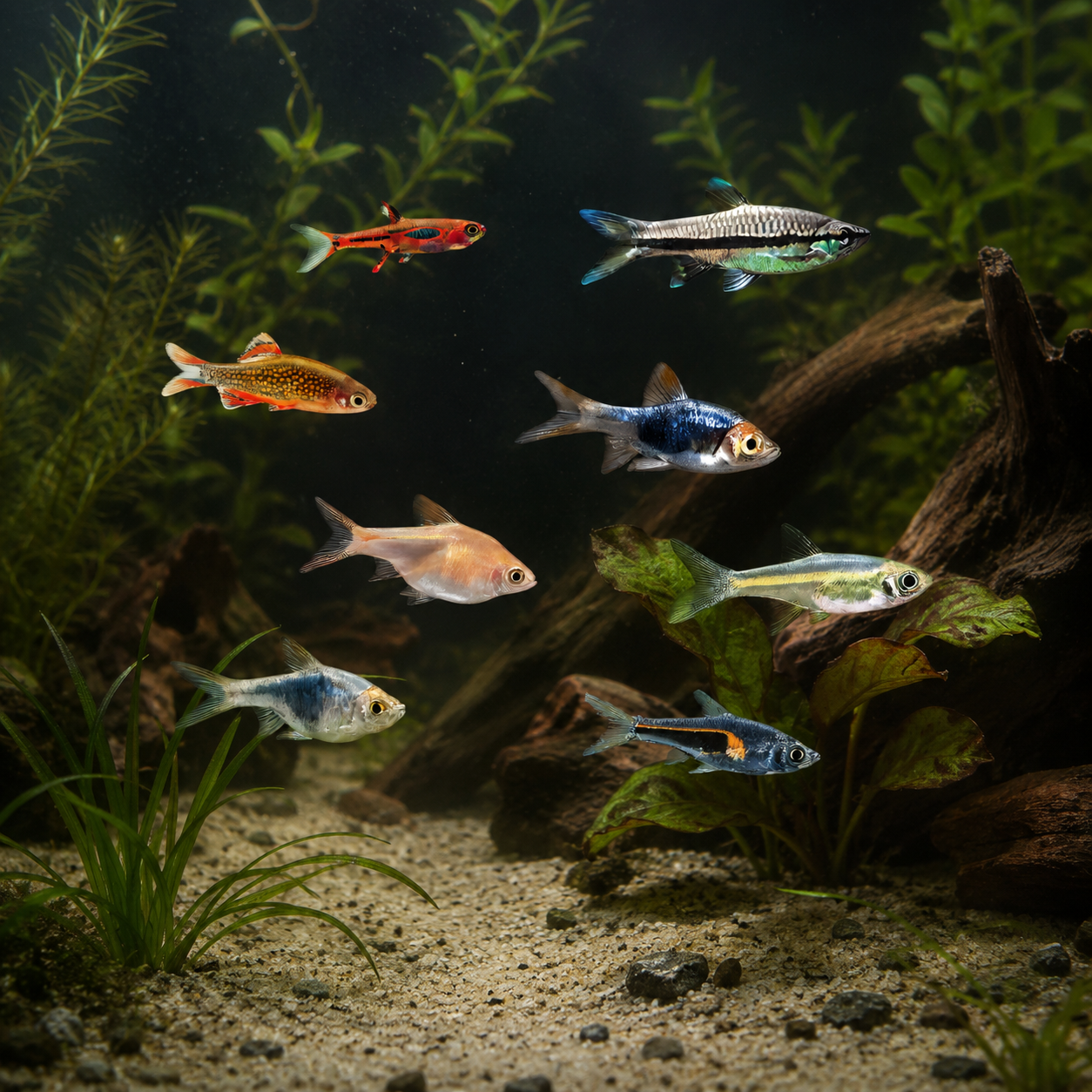 Assorted Rasbora