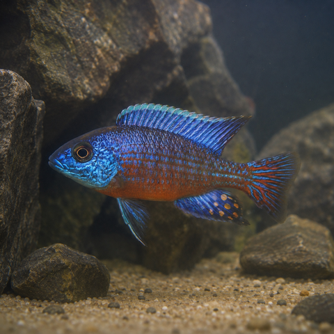 Aulonocara Stuartgranti Peacock Malawi African Cichlid