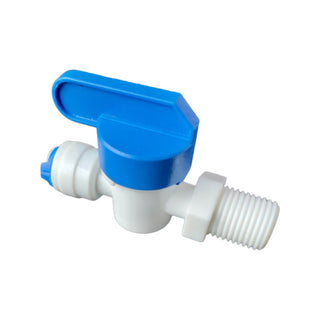1/4" BSP Male x 1/4" Push Fit Valve