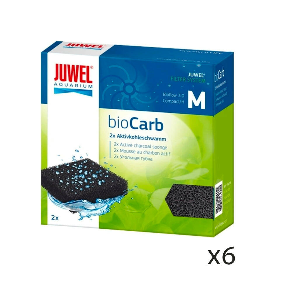 Juwel bioCarb M - 6 Pack.