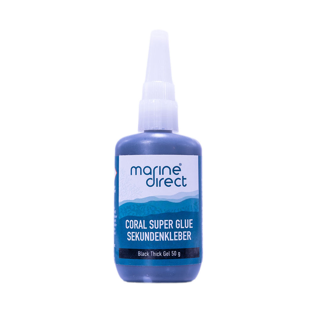 Marine Direct Coral Super Glue Black Thick Gel 50g