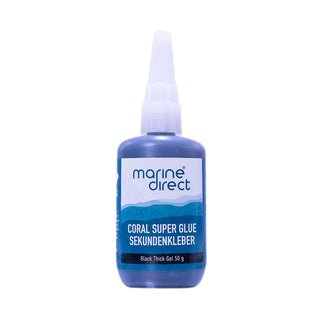 Marine Direct Coral Super Glue Black Thick Gel 50g