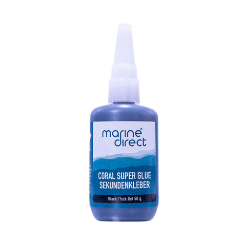 Marine Direct Coral Super Glue Black Thick Gel 50g