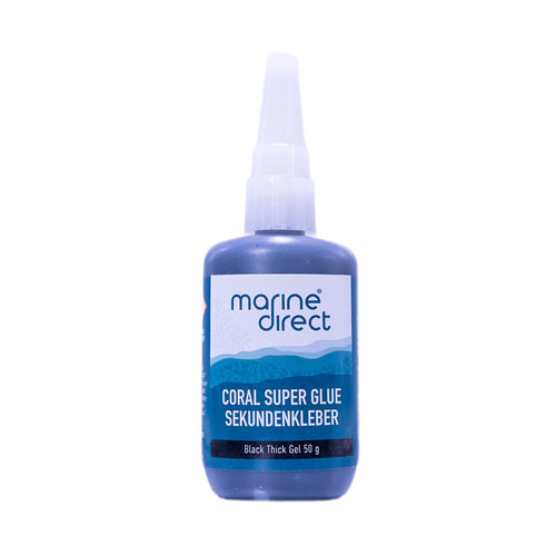 Marine Direct Coral Super Glue Black Thick Gel 50g