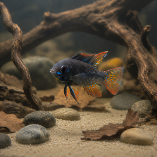 Black Electric Blue Ram 