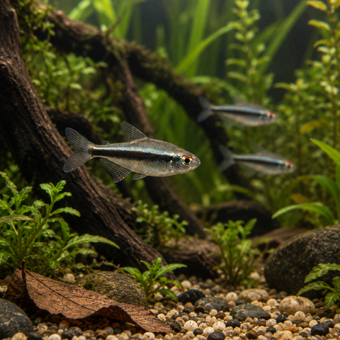 Black Neon Tetra