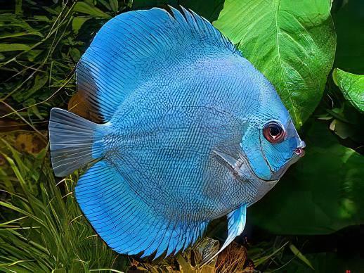 Blue Diamond Discus.