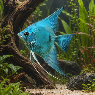 Blue Diamond Angelfish 