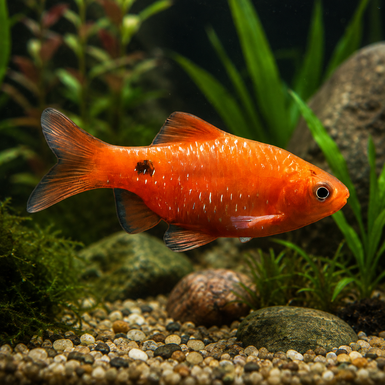 Rosy Barb Pethia Conchonius 4cm