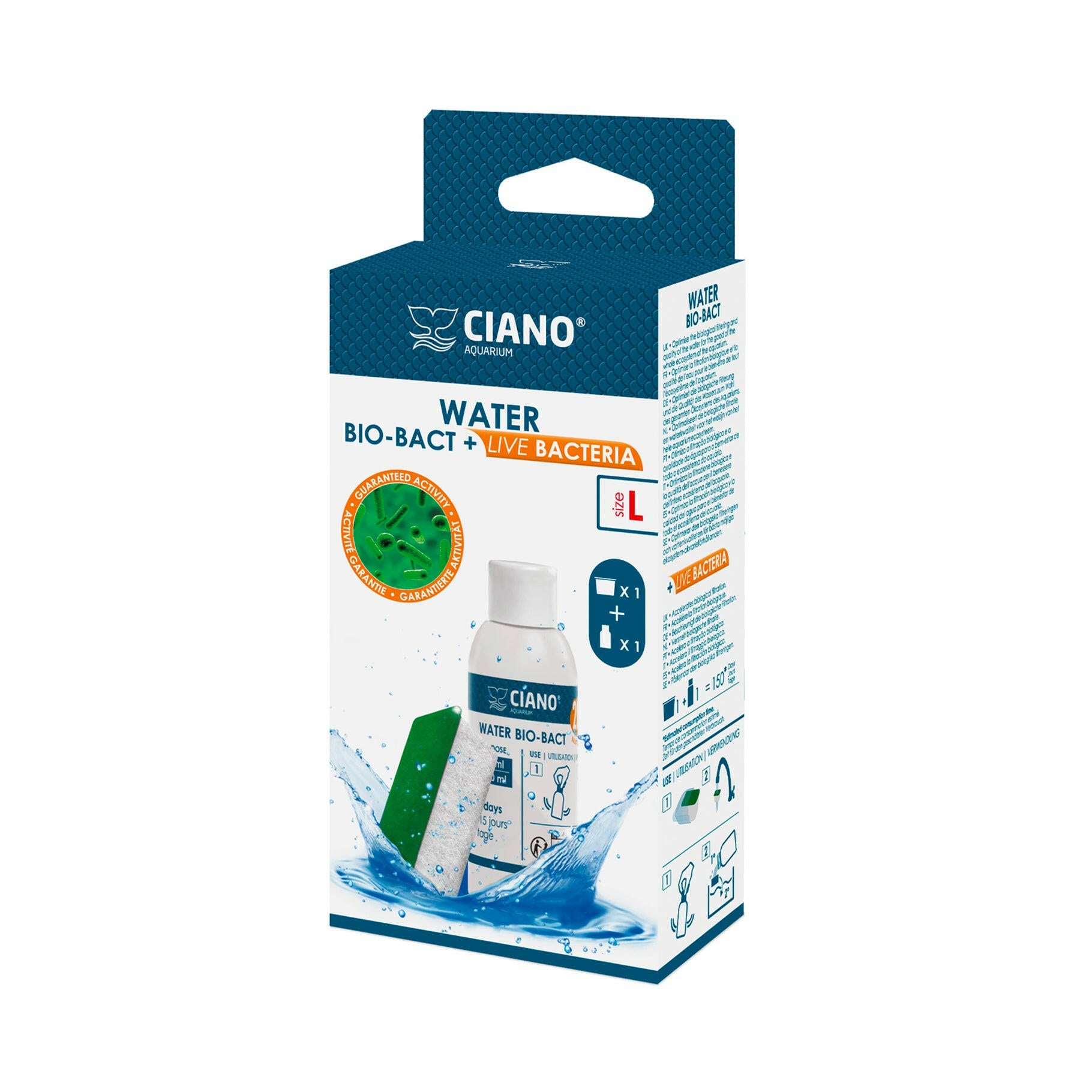 Ciano Water Bio-Bact Maintenance Pack L.