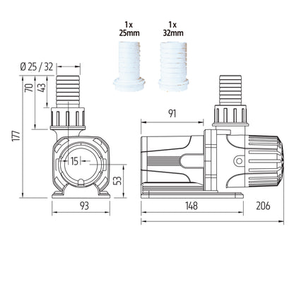 TMC Reef-Pump 10000 DC Pump