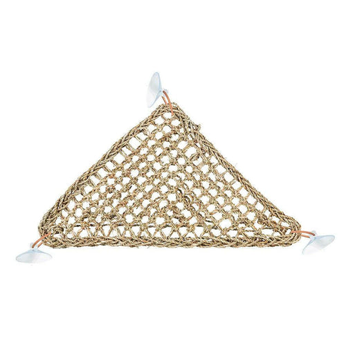 ReptiZoo Straw Triangular Weaving Hammock 56 x 40 x 40cm