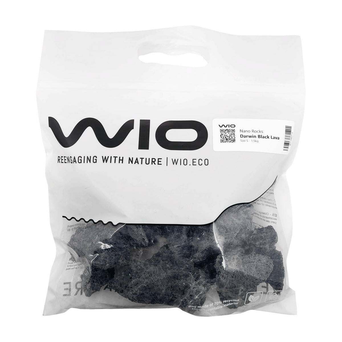 WIO Darwin Black Lava Rock S - 1.5KG