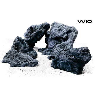 WIO Darwin Black Lava Stone Box - 6KG